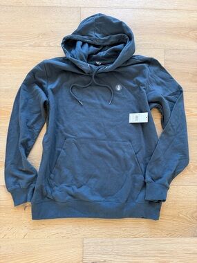 Volcom Men's Slate Blue Pullover Hoodie